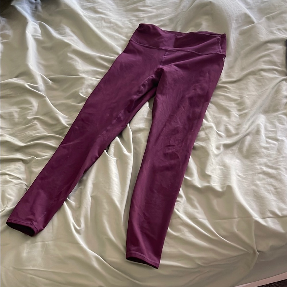 Fabletics Maroon Leggings